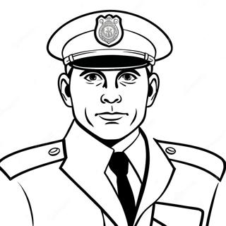 Adventurous Officer Buckle Coloring Page 71143-57156