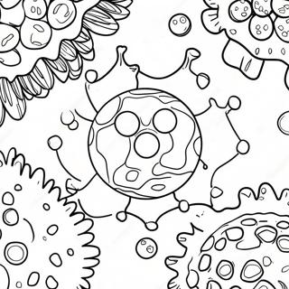 Virus Coloring Page 71152-57160