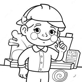 Rosie Revere Engineer Coloring Pages