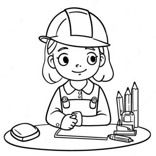 Creative Rosie Revere Engineer Coloring Page 71173-57181