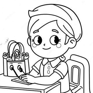 Creative Rosie Revere Engineer Coloring Page 71173-57183