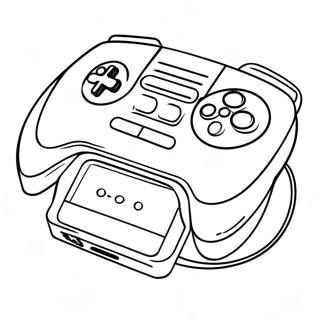 Video Game Controller Coloring Page 711-558