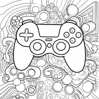 Video Game Controller Coloring Page 711-559