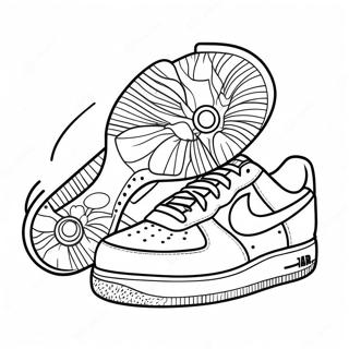 Air Force 1 Coloring Pages