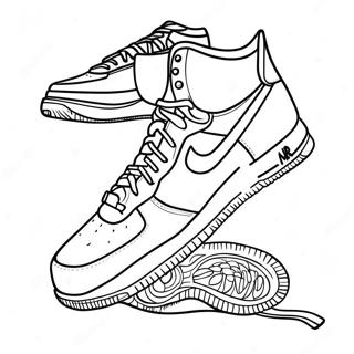 Air Force 1 Coloring Pages