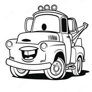 Mater Coloring Pages