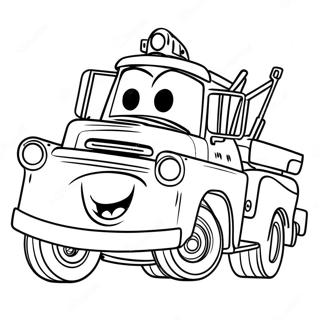 Mater Coloring Page 71252-57238