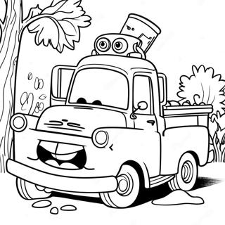 Mater Coloring Page 71252-57240