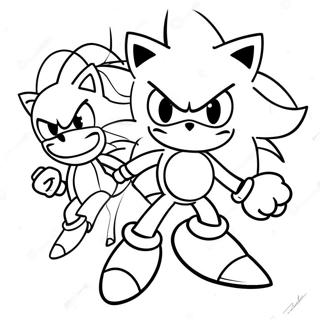 Sonic Forces Coloring Page 71272-57256