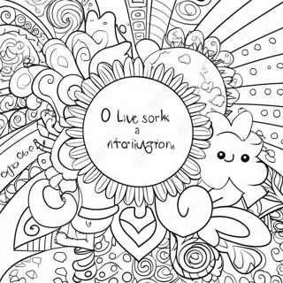 Positive Affirmations Coloring Page 71342-57310