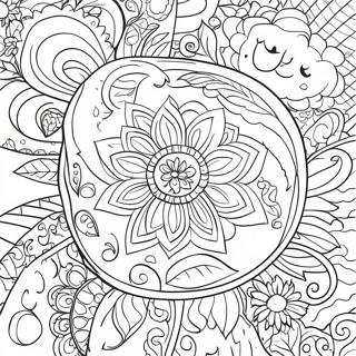 Bright And Cheerful Affirmations Coloring Page 71343-57313