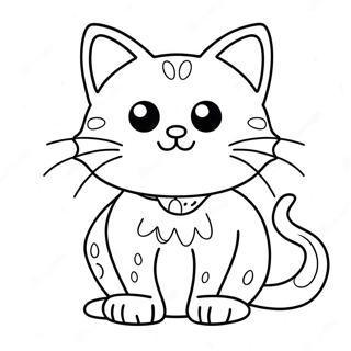 Splat The Cat Coloring Pages