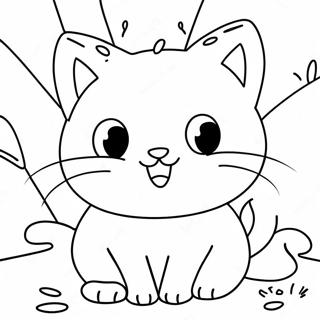 Splat The Cat Coloring Page 71362-57327