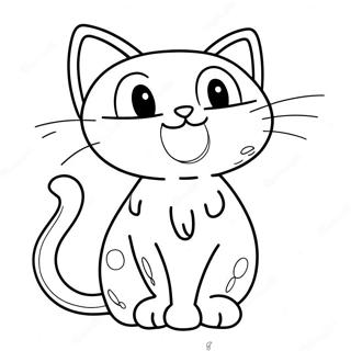 Splat The Cat Coloring Page 71362-57328