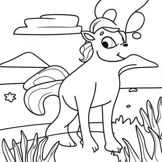 Sunny Starscout Adventure Coloring Page 71383-57350