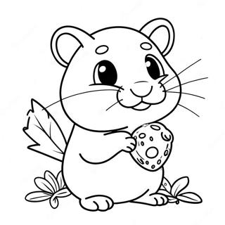 Adventurous Hamster And Gretel Coloring Page 71473-57422