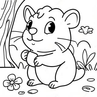 Adventurous Hamster And Gretel Coloring Page 71473-57423