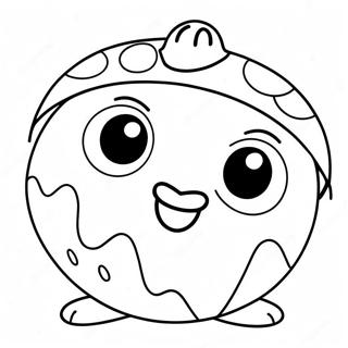 Roly Poly Coloring Pages