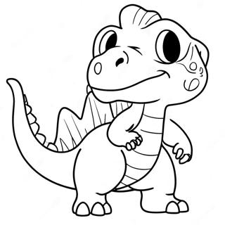 Gogo Dino Coloring Page 71502-57434