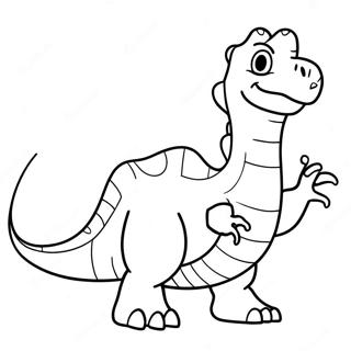 Gogo Dino Coloring Page 71502-57436