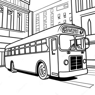 City Bus Coloring Pages