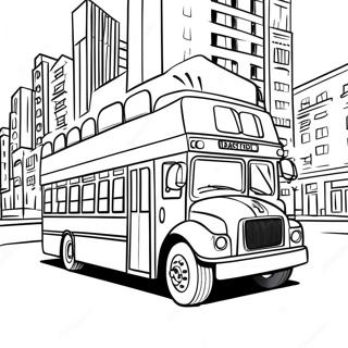 City Bus Coloring Page 71512-57446