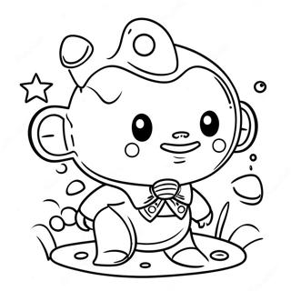 Vegimal Octonauts Coloring Pages