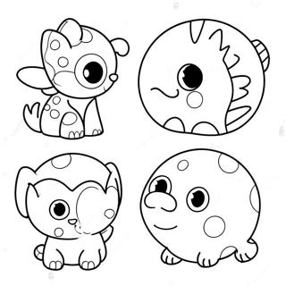 Dot To Dot Animal Friends Coloring Page 71552-57482