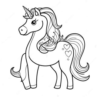 Dot To Dot Magical Unicorn Coloring Page 71553-57479