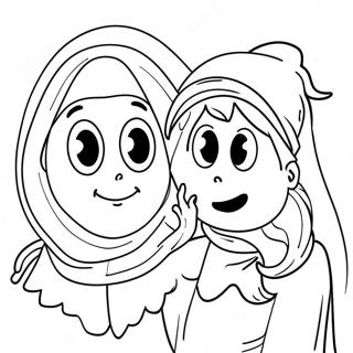 The Ghost And Molly Mcgee Coloring Page 71562-57488