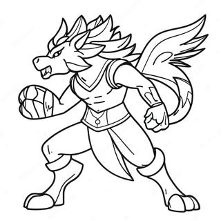 Zacian Fierce Battle Pose Coloring Page 71583-57510