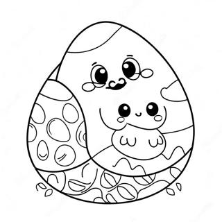 Cute Lol Easter Eggs Coloring Page 71653-57560