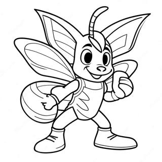 Charlotte Hornets Mascot Coloring Page 71683-57583