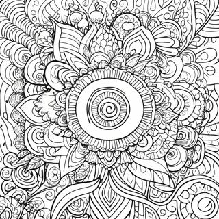 Unique Mandala Coloring Page 71692-57586