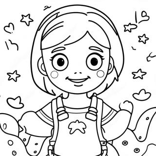 Adventurous Abby Hatcher Coloring Page 7172-5887