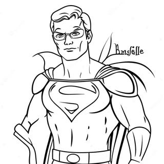 Believe In Yourself Superhero Coloring Page 71733-57623