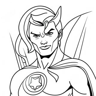 Believe In Yourself Superhero Coloring Page 71733-57624