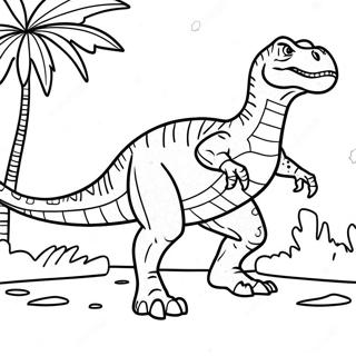 Giganotosaurus Jurassic World Dominion Coloring Pages