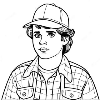 Cool Steve From Stranger Things Coloring Page 71763-57646