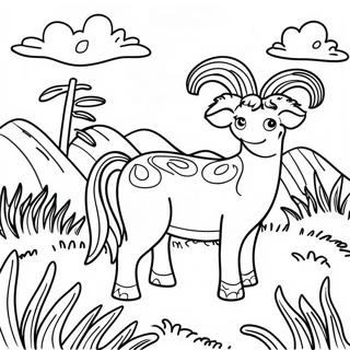 Grassland Coloring Pages