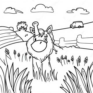 Grassland Coloring Page 71772-57650