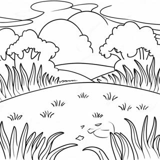 Grassland Coloring Page 71772-57652