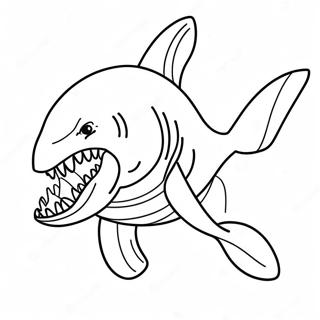 King Shark Coloring Page 71802-57676