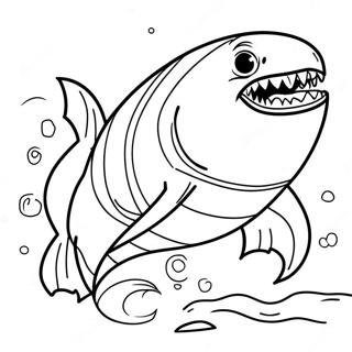 Fierce King Shark Coloring Page 71803-57680