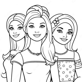 Barbie And Her Sisters Coloring Pages