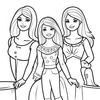 Barbie And Her Sisters Coloring Page 71812-57682