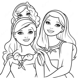 Barbie And Her Sisters Coloring Page 71812-57683