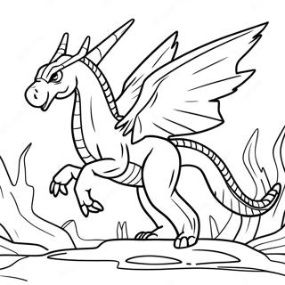 Palkia In Battle Coloring Page 71853-57715