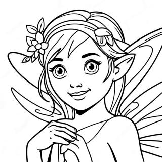 Silvermist Coloring Pages