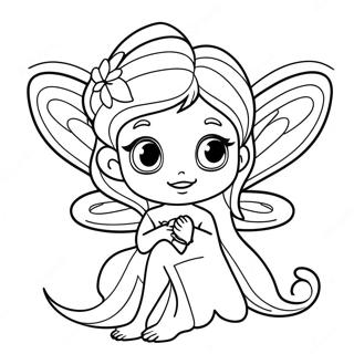 Silvermist Fairy Coloring Page 71892-57742